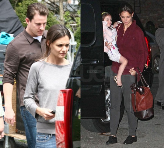 FOTO Katie Holmes brez ličil ni nič posebnega