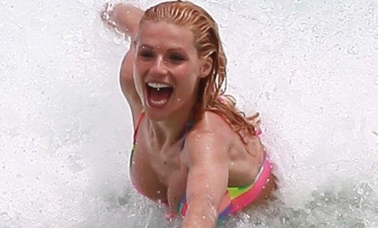 Seksi Michelle Hunziker uživa na Floridi