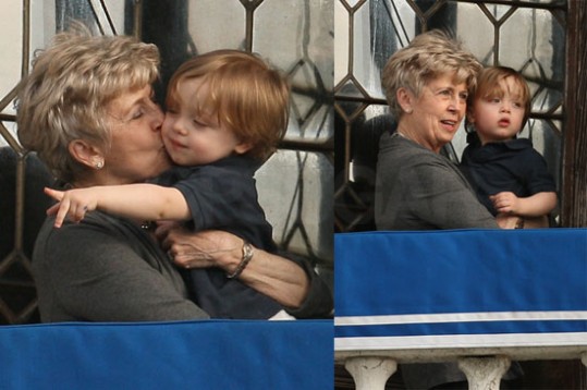 Knox Jolie-Pitt v varstvu starih staršev Pitt