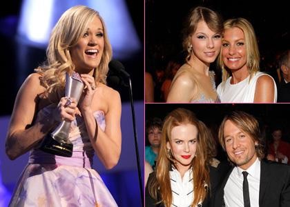 FOTO Carrie Underwood: Zvezda podelitve country nagrad