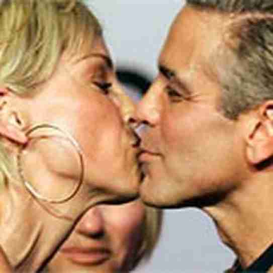 George Clooney in Sharon Stone podpirata Srbijo