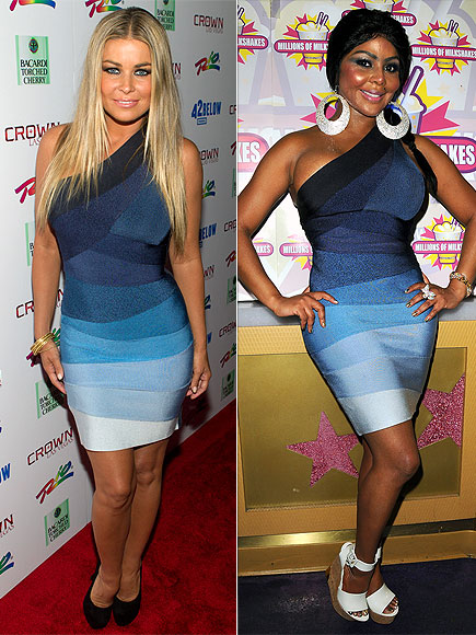 ZVEZDNIŠKI DVOBOJ: Carmen Electra in Lil Kim radi poudarita svoje obline