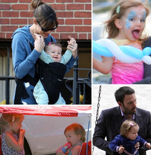 FOTO Navihana Seraphina Affleck praznuje 3. rojstni dan!