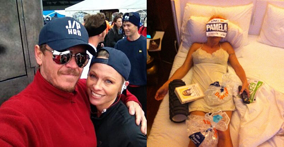 Pamela Anderson: Uspela preteči maraton!