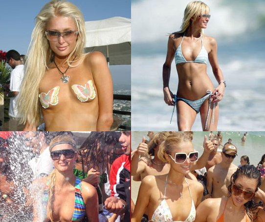 BIKINI BEJBA Paris Hilton: Najboljši razgaljeni trenutki