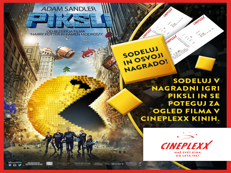 VELIKA NAGRADNA IGRA: Gremo v Cineplexx