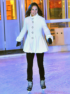 Pippa Middleton kot prava princeska na ledu