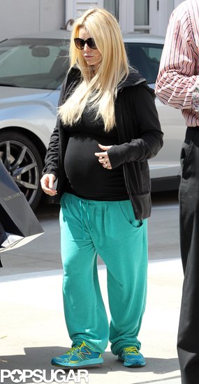 Vzhičena Jessica Simpson: Kljub nosečnosti polna energije