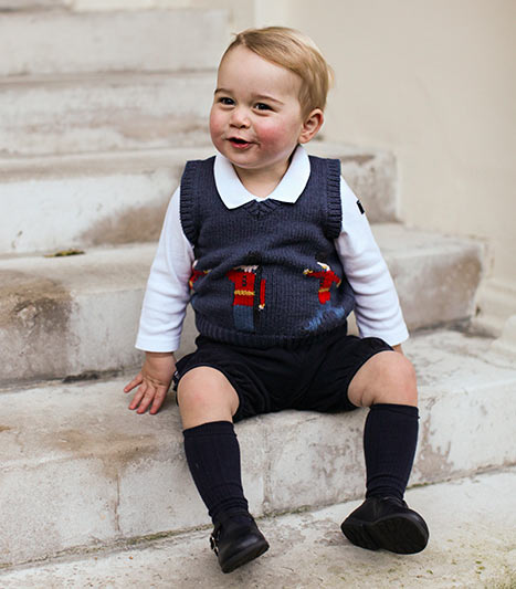 Vau! Princ George: Čista mešanica Kate in Williama!
