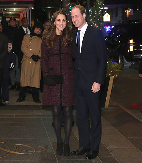 Vau! William in Kate v New Yorku doživela lepo dobrodošlico