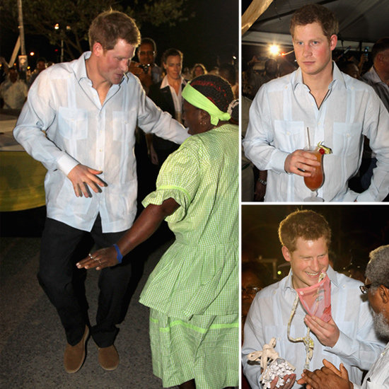 FOTO Princ Harry popival in plesal na ulicah Belizeja