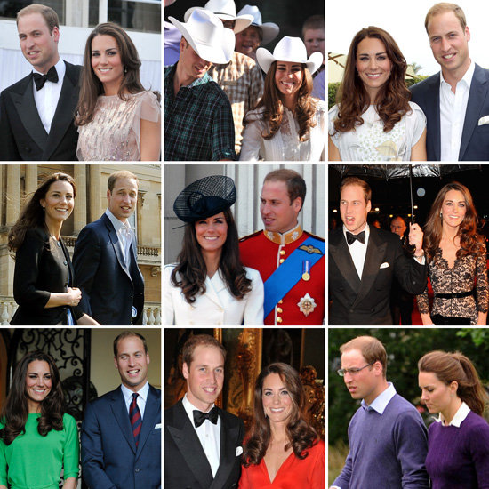 Pogled nazaj! Princ William in Kate praznujeta 1. obletnico poroke