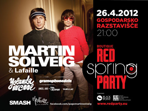 Mesto v pričakovanju Red Spring Party-ja