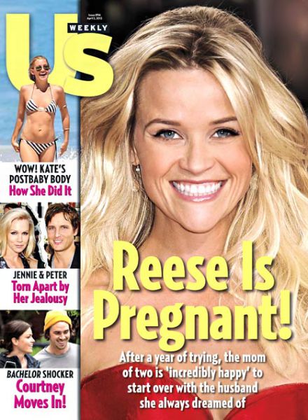 Reese Witherspoon pričakuje tretjega otroka!