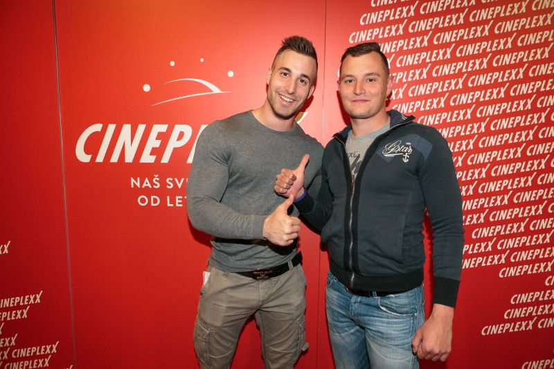FOTO! Barovec Rene ujet v kinu