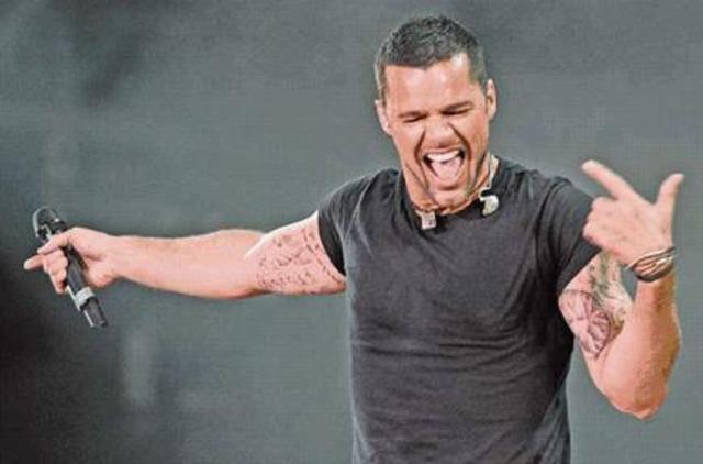 Ricky Martin je že navijaško razpoložen