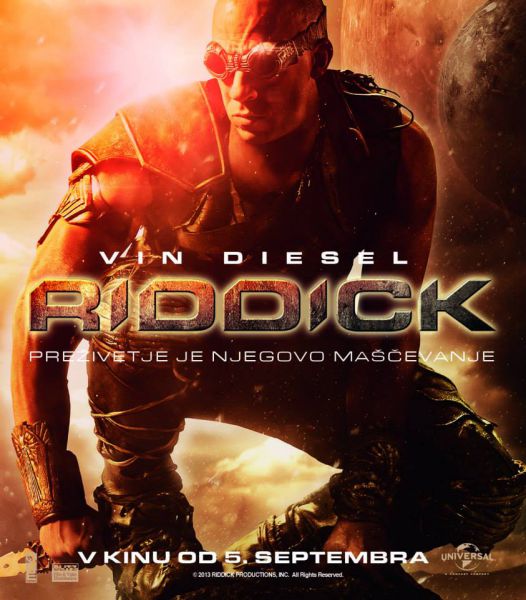 Filmsko: Vin Diesel se vrača kot Riddick