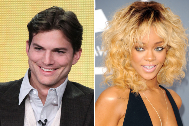 Opa! Ashton Kutcher in Rihanna ljubimkata že več tednov?!
