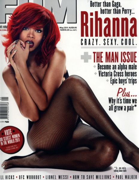 HOT! Poredna Rihanna: Mačka s seksi oblinami se sladka z jagodami in smetano