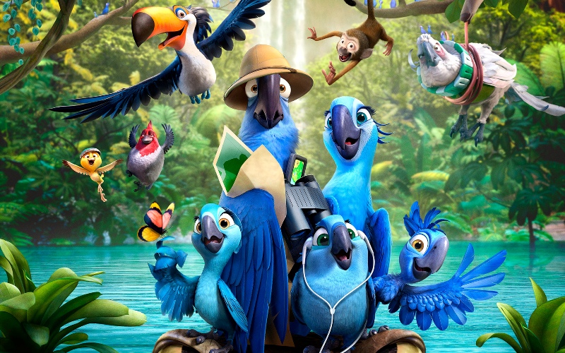 Filmsko! Kakšni so karakterji v pustolovščini RIO 2?