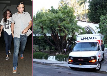 Foto: Robert Pattinson izselil Kristen Stewart iz njunega doma