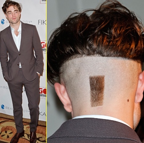 Vau! Robert Pattinson z novo pričesko!