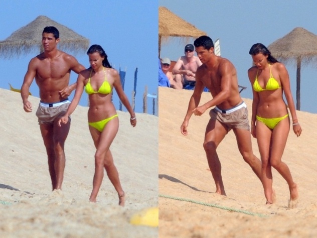 FOTO Vroče poletne radosti Ronalda in lepe Iryne