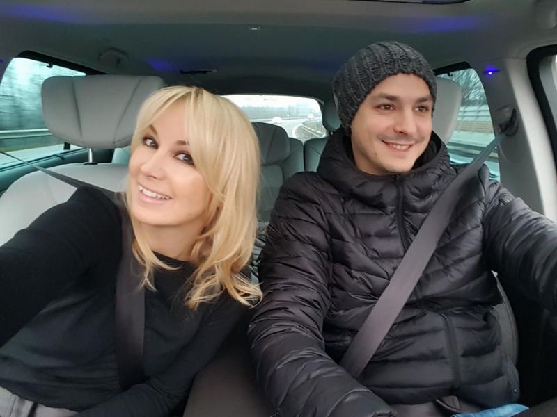 Saša Lendero na veliko uživa