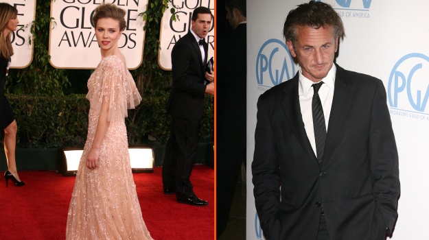 Sean Penn kritizira Scarlett Johansson: Zahteva, da neha kaditi in začne zdravo jesti