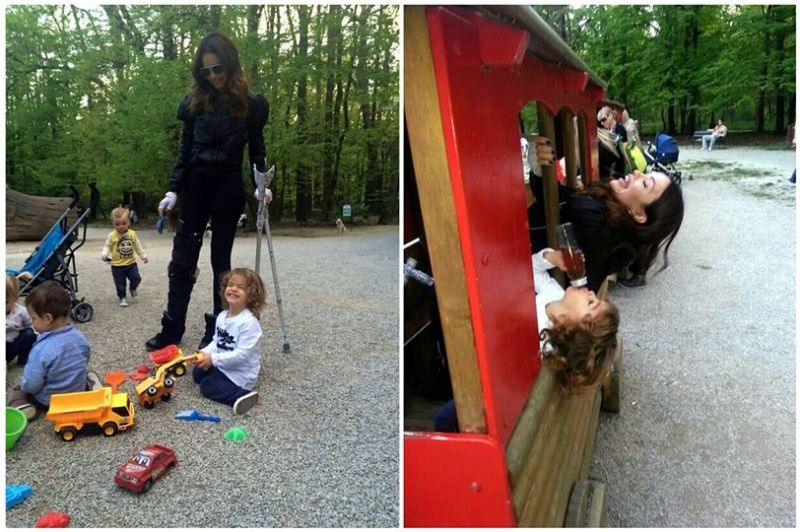 Foto! Severina: Bi verjeli, če bi jo takšno ujeli v zagrebškem parku?