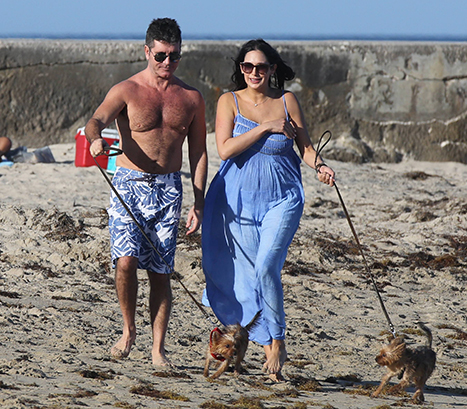 Simon Cowell: Lauren teden dni po porodu peljal na lepše