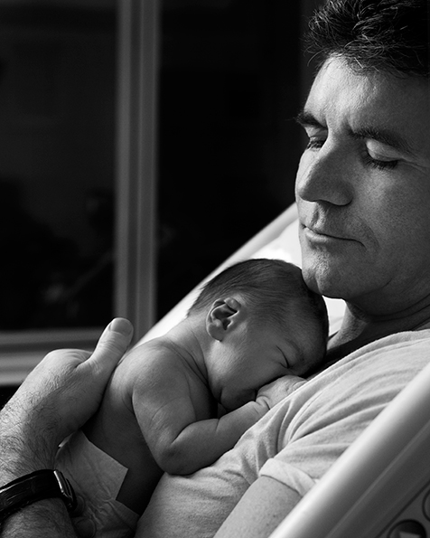 Foto! Simon Cowell: Že pokazal svojega sinka