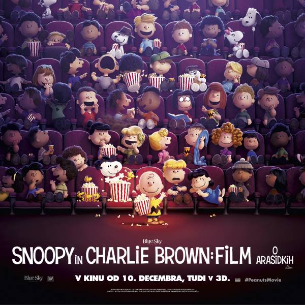 NAGRADNA IGRA: Gremo v kino na ogled SNOOPY IN CHARLIE BROWN: FILM O ARAŠIDKIH