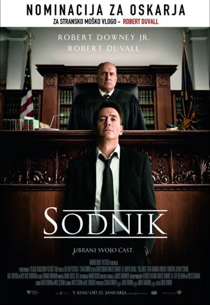 Filmsko! Sodnik se poteguje za oskarja