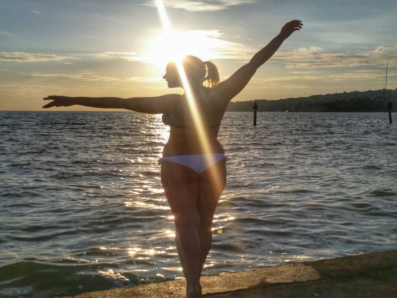 FOTO! Špela Grošelj: V kopalkah pokazala seksi ritko
