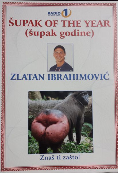 HAHA! Denis Avdić: Ibrahimović je šupak leta!