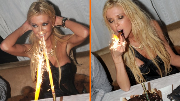 FOTO Neverjetno koščena Tara Reid pokazala bradavičko