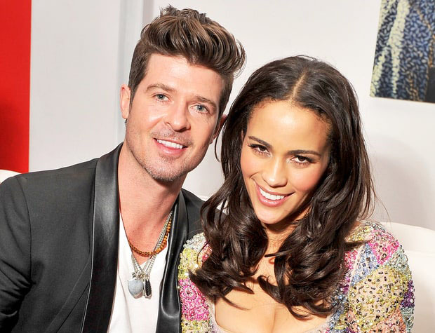 Paula Patton: Robin Thicke je bil nasilen do najinega sina