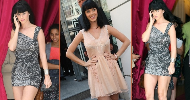 Katy Perry s svojimi oblinami navdušuje Francoze