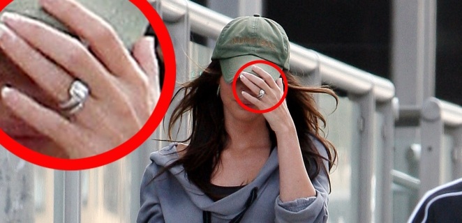 Megan Fox končno pokazala poročni prstan