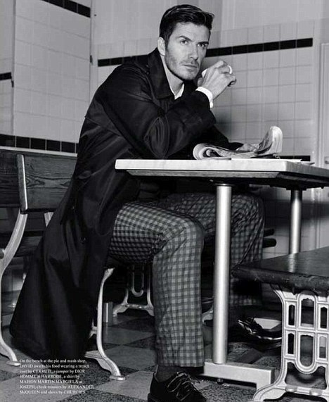 FOTO David Beckham presenetil: Fantastično izgleda tudi, ko je oblečen