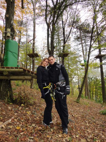 FOTO Lepotička Tina Petelin uživala v nepozabni adrenalinski pustolovščini