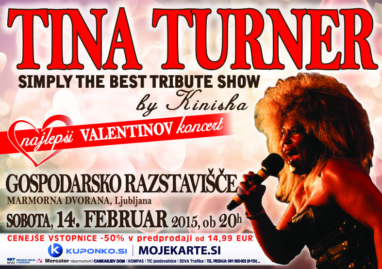 TINA TURNER Tribute prihaja v Slovenijo