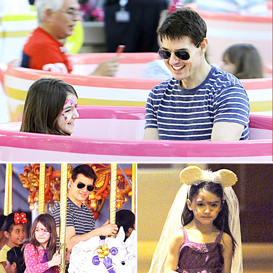 Foto: Pozoren očka Tom Cruise s Suri obiskal Disneyland