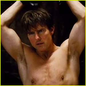 Hot! Tom Cruise razkazuje mišice