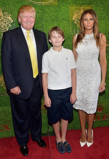 Zgroženi in panični starši otrok šole, kamor hodi Barron Trump