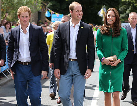 Opa! Kate ter princa Harry in William so združili moči