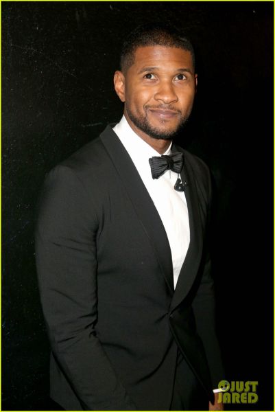 Usher novo leto preživel s Steviejem Wonderjem