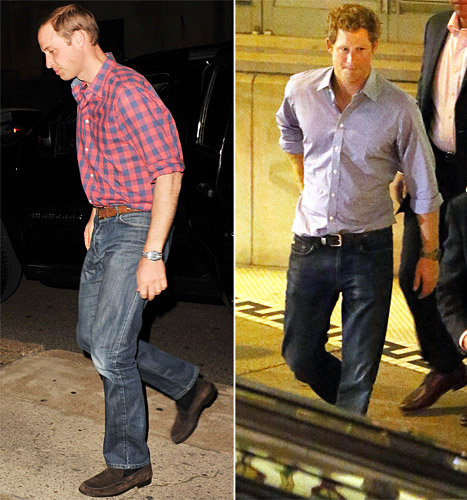 Foto! Princa William in Harry: Ujeli so ju