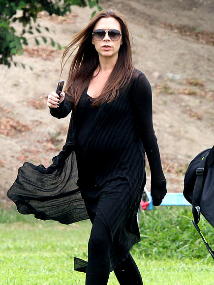 FOTO Victoria Beckham: Nogometna mama s trebuhom!